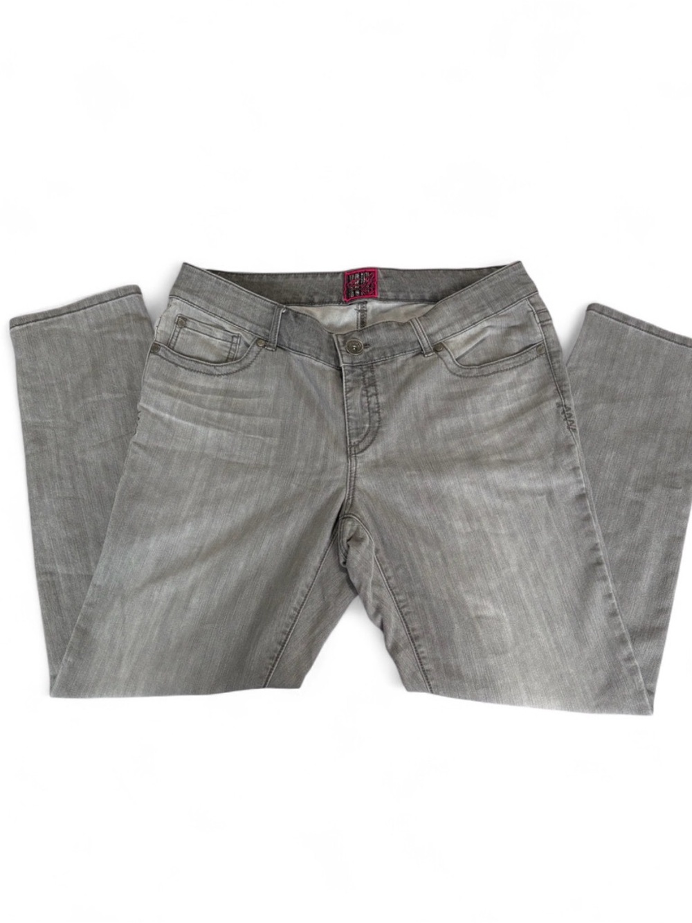 Torrid Gray Wash Stretch Straight Jeans Size 16S Short Plus Fashion